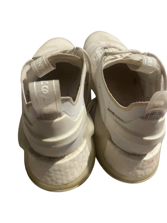 adidas white tennis shoes excellent. Condition 10.5